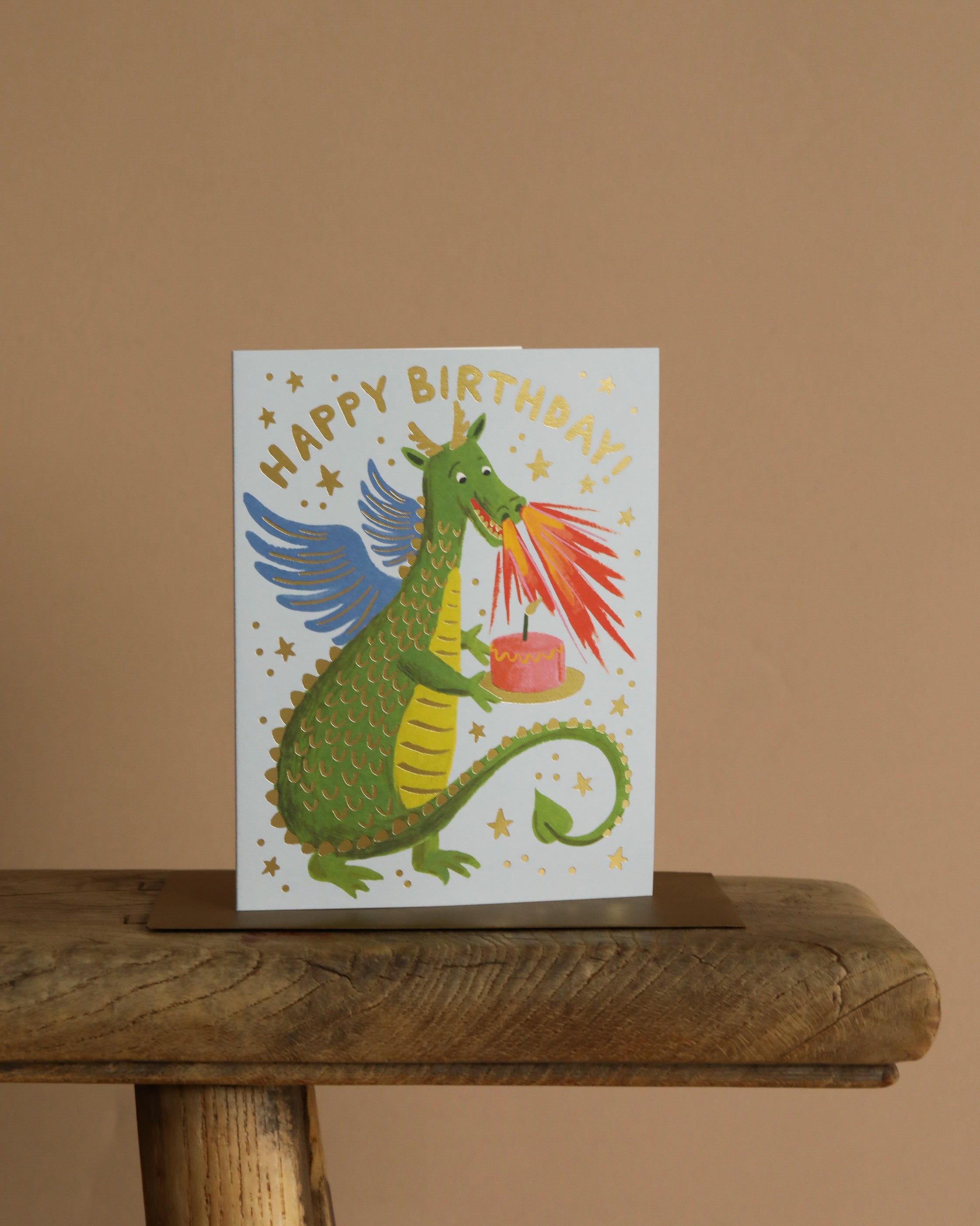 Birthday Dragon Card