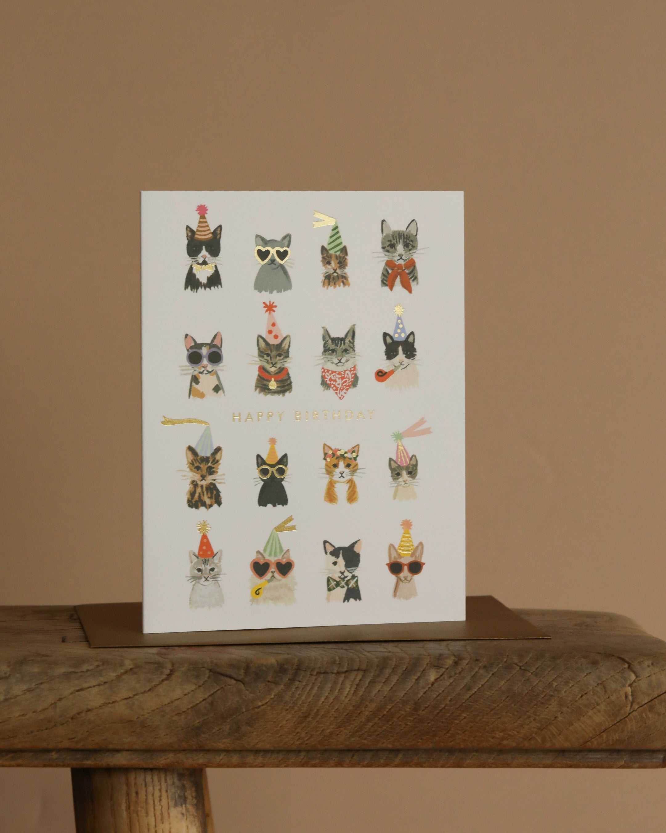 Cool Cats Birthday Card