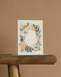 Menagerie Baby Card