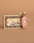 Maileg Little Sister Mouse in Matchbox