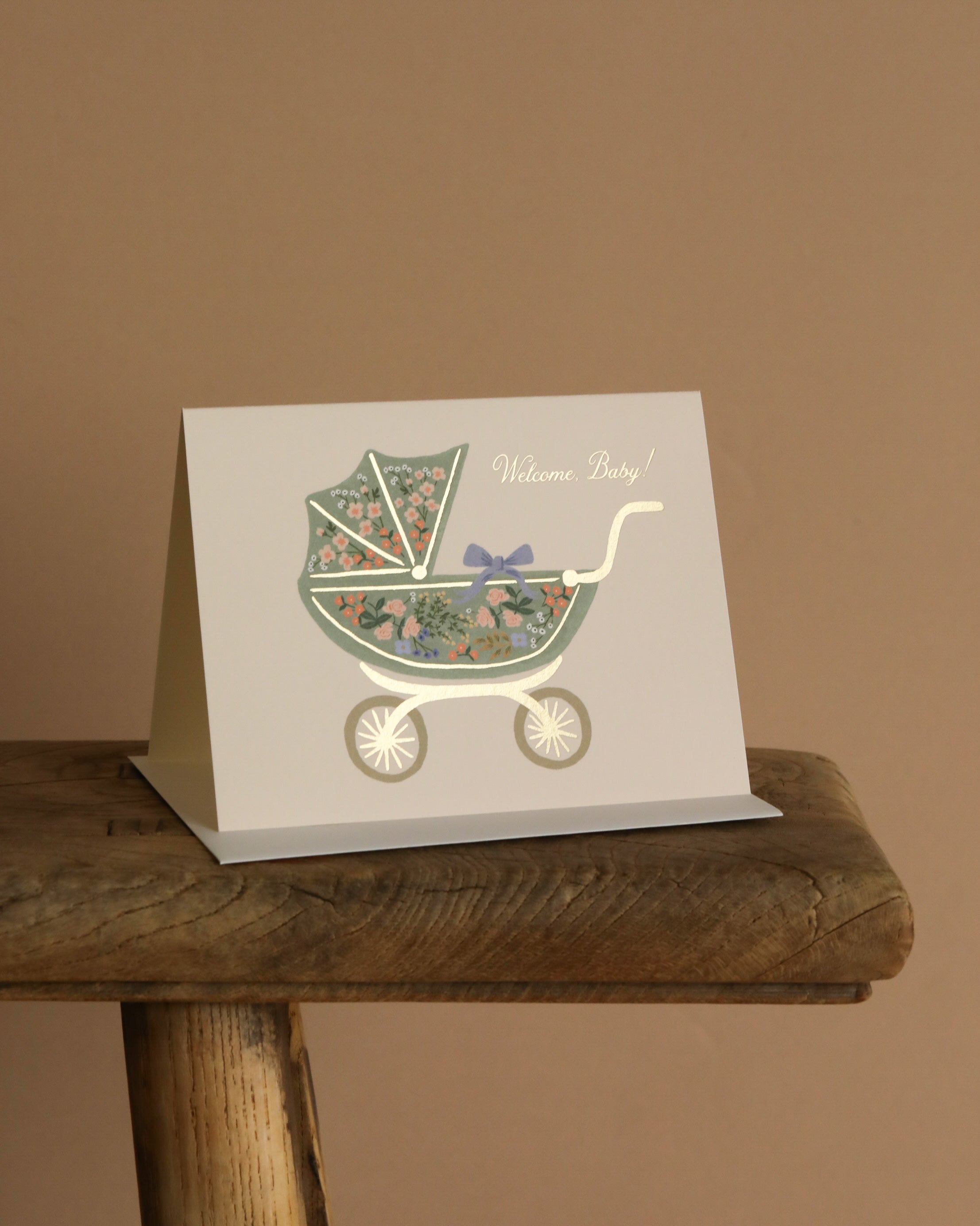 Floral Pram Card
