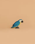 Handmade Holzwald Bird - Blue Parrot