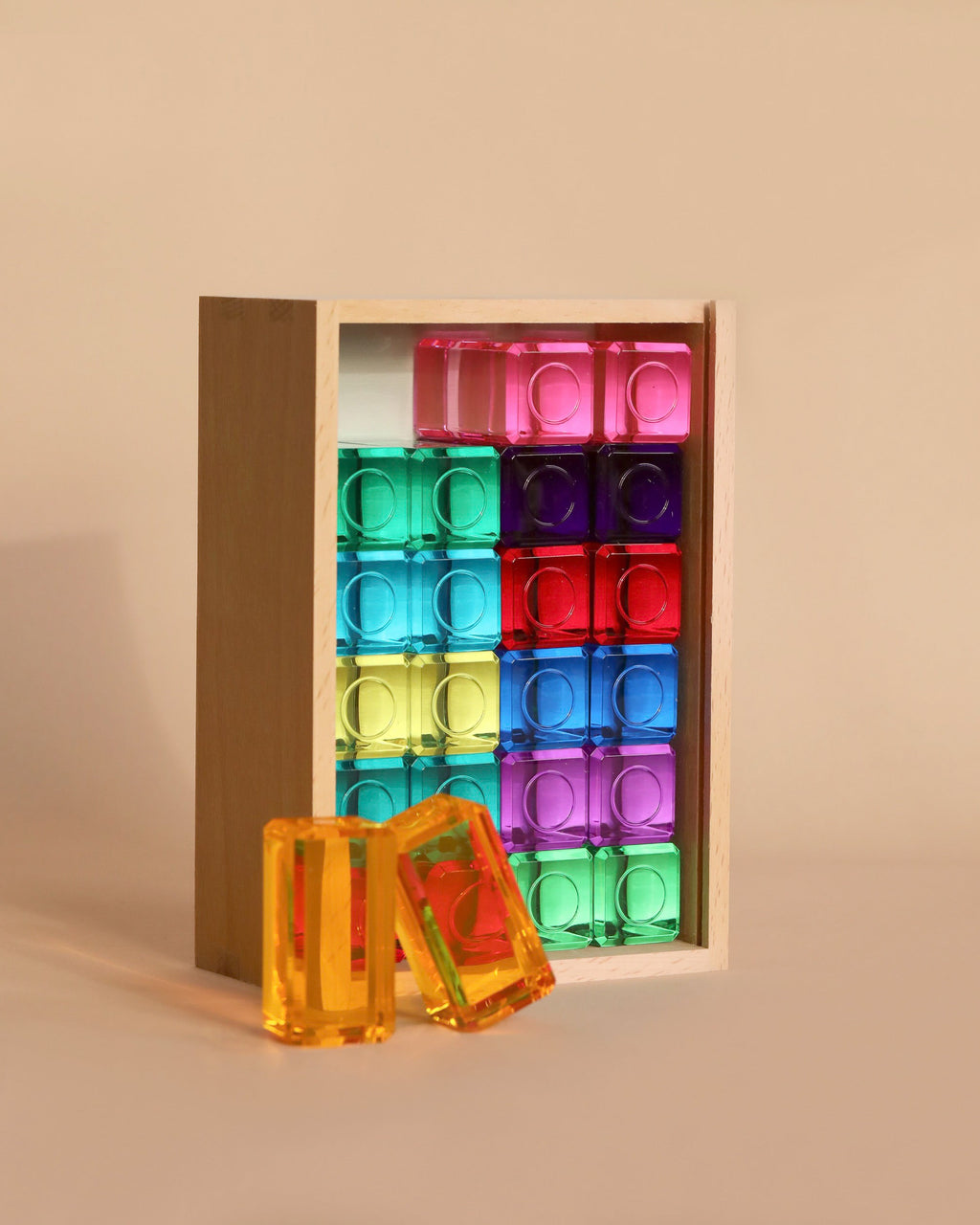 Bauspiel Luminous Blocks - 24 Piece