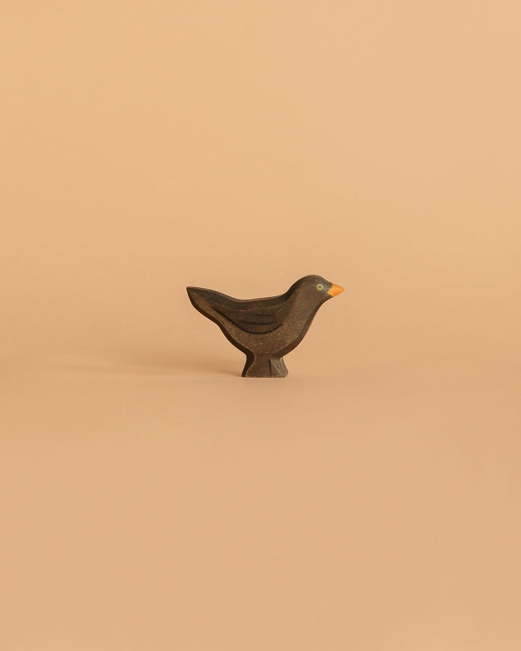 Handmade Holzwald Bird - Blackbird
