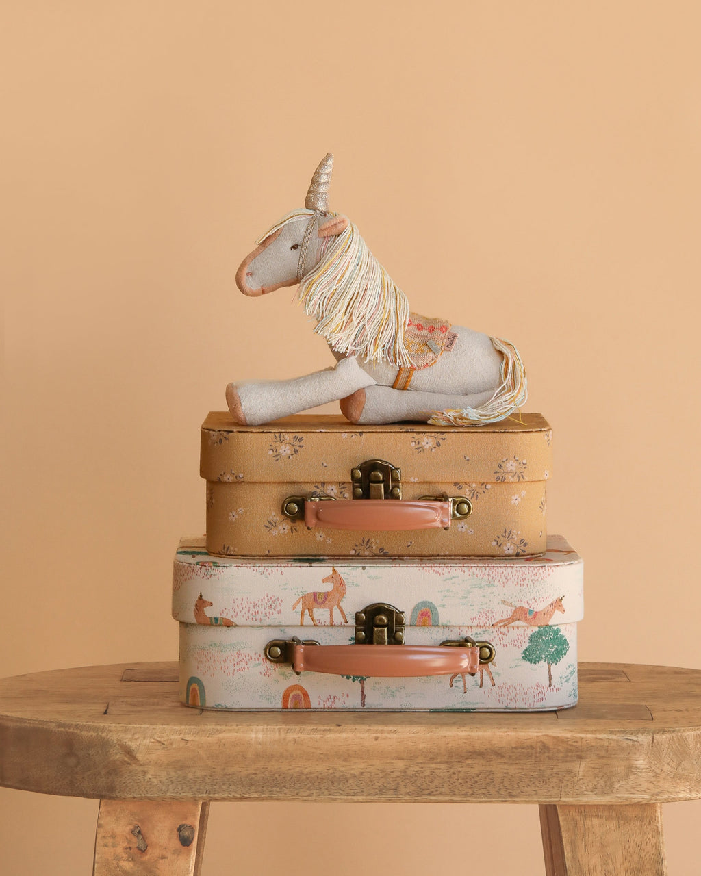 Maileg Unicorn with Suitcase Set