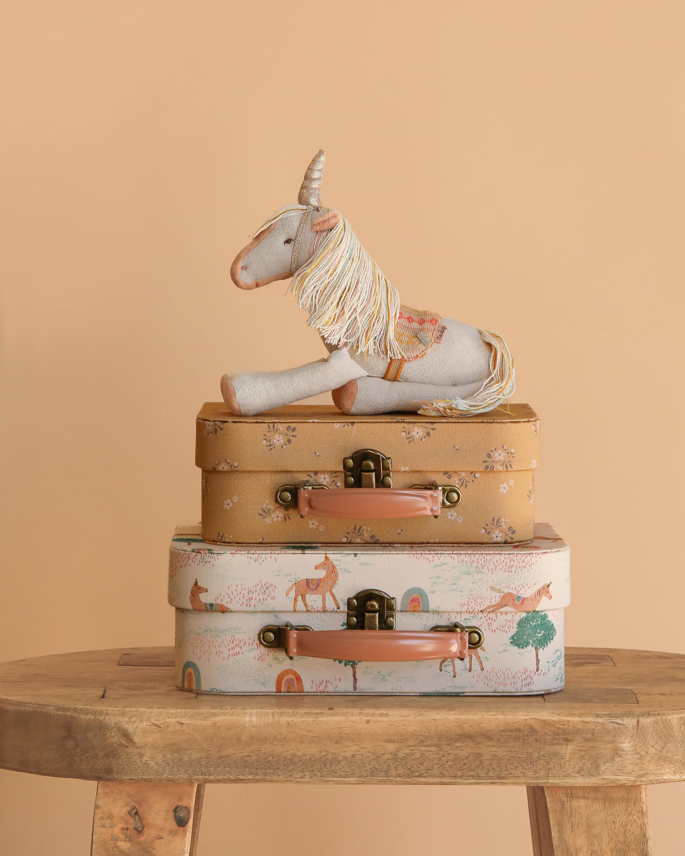 Maileg Unicorn with Suitcase Set