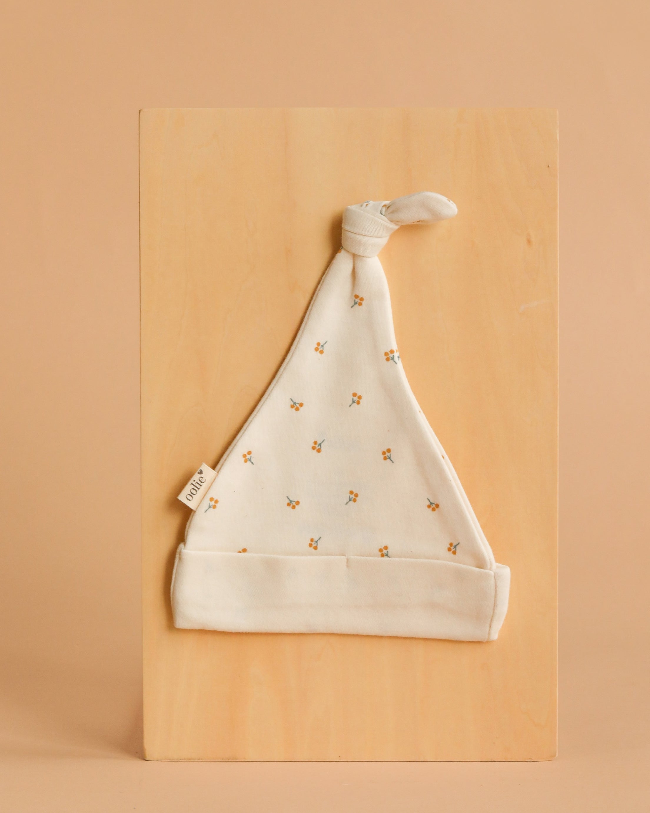Organic Baby Hat – Gold Sprig