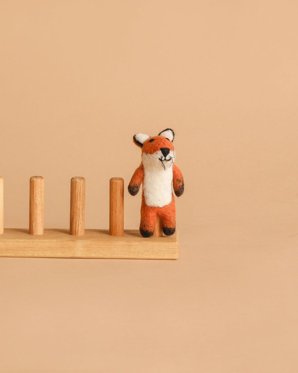 Felt Finger Puppet: Fox