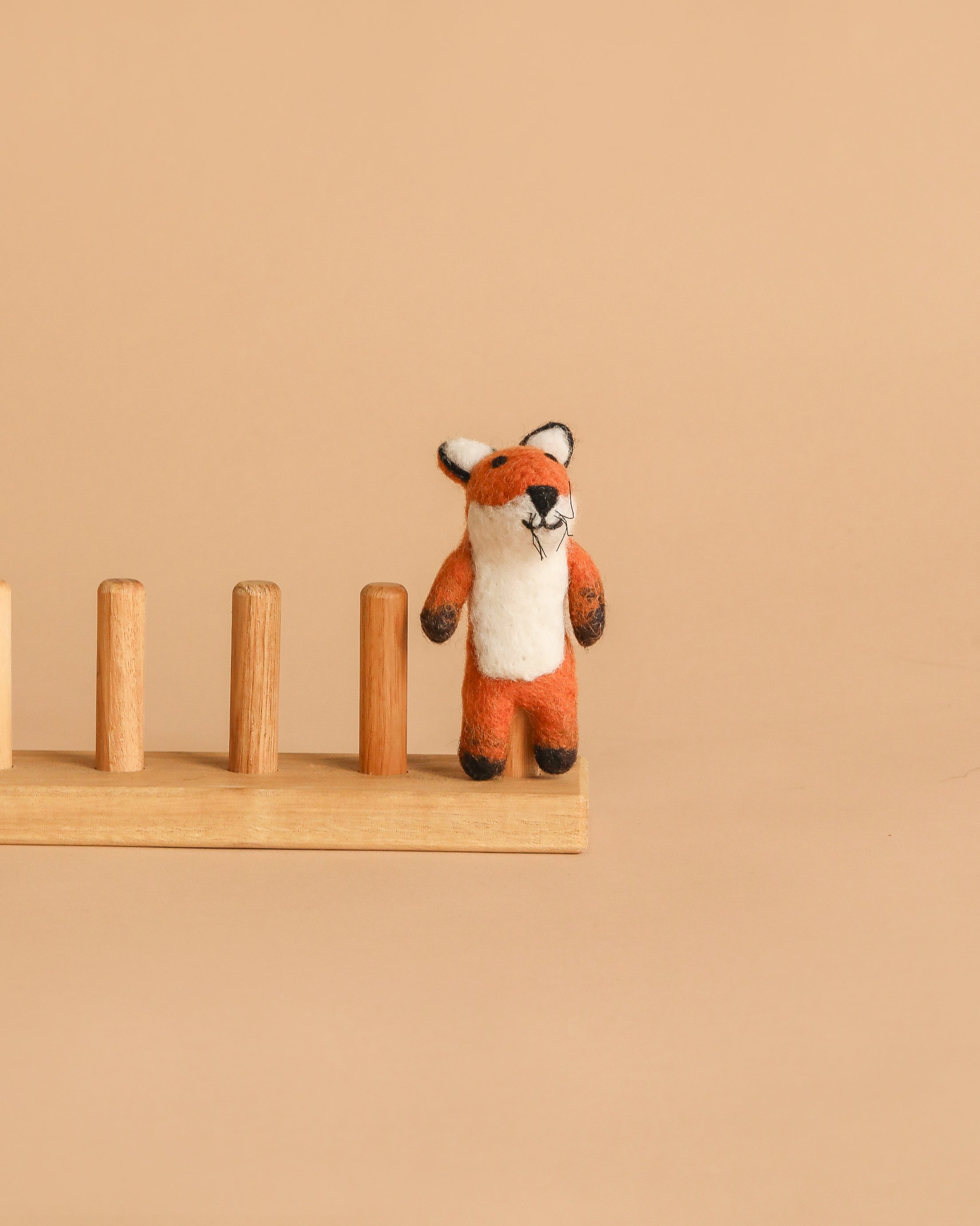 Felt Finger Puppet: Fox
