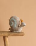 Steiff, Snaily Snail Stuffed Plush Animal, 8 Inches