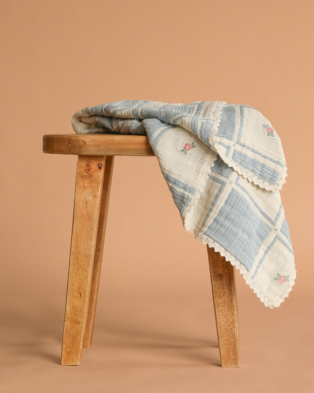 Organic Cotton Baby Blanket - Spring Bloom