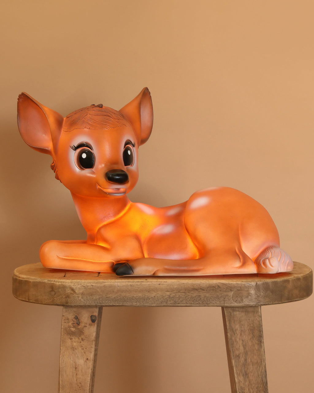 Resin Deer Lamp