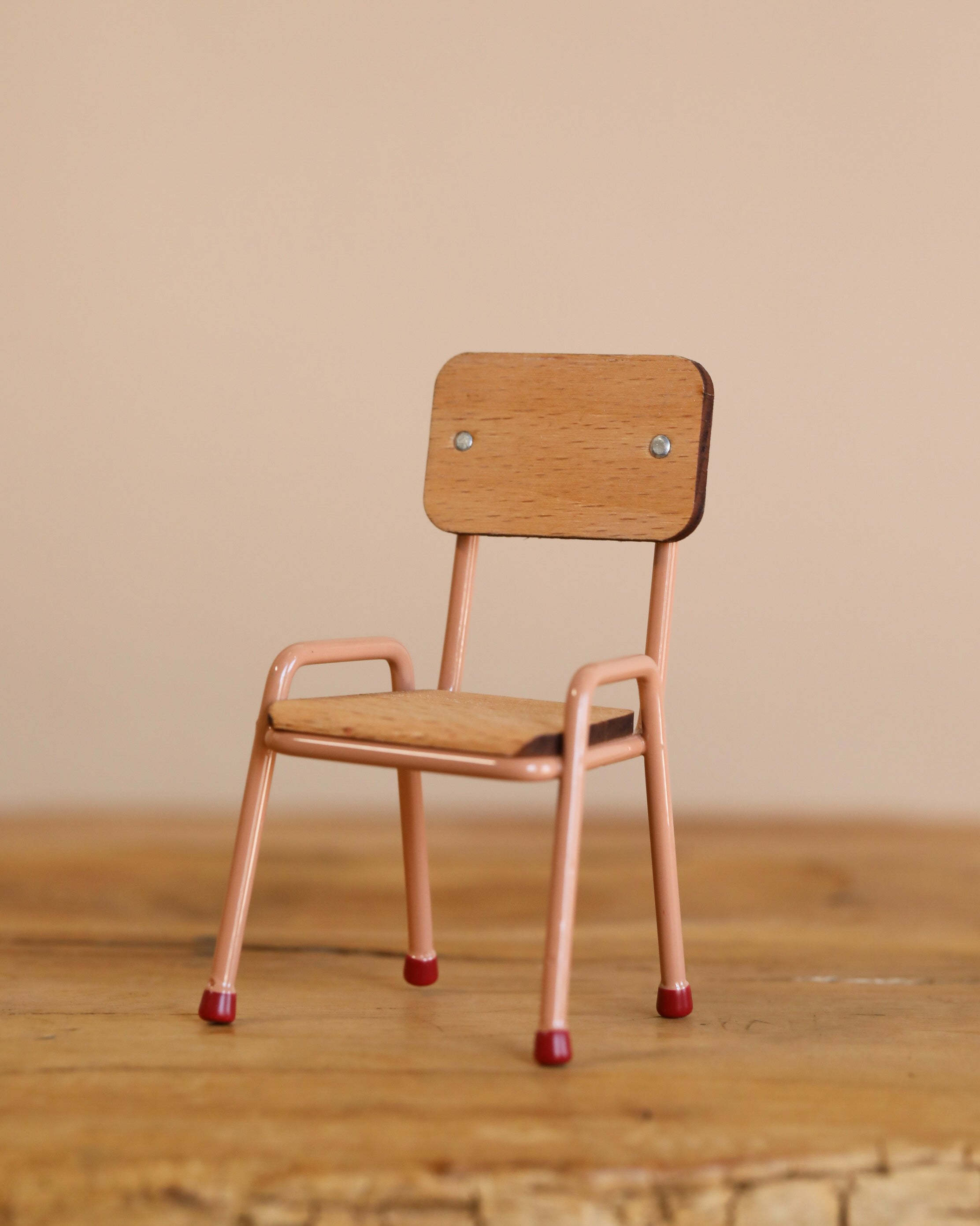 Maileg Mouse Size School Chair - Dark Powder