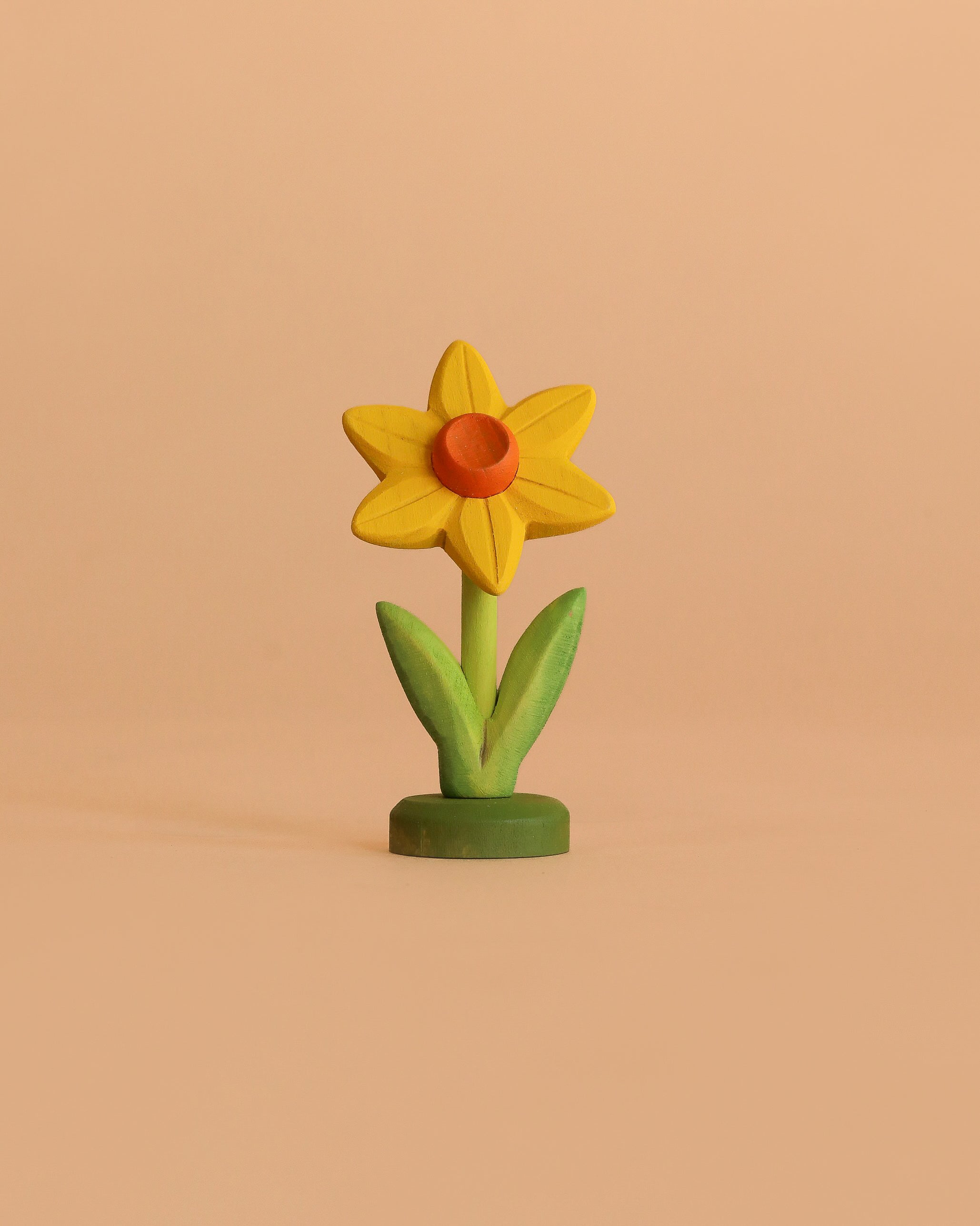 Bumbu Handmade Wooden Flower Festive Daffodil