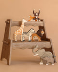 Holztiger Handmade Wooden Safari Animals Set