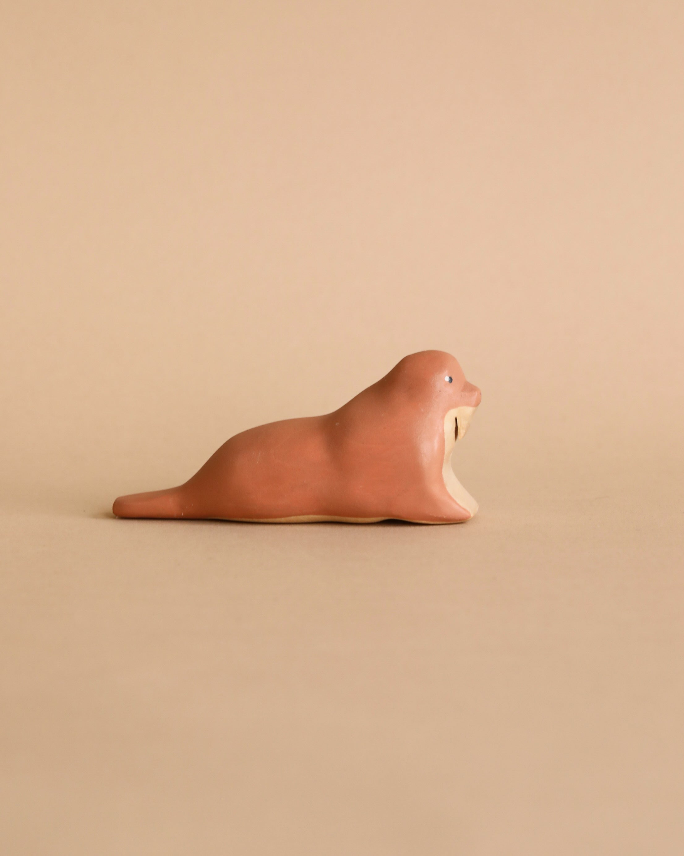 Handmade Wooden Walrus