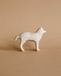 Handmade Wooden Arctic Wolf