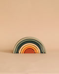 Sabo Concept Handmade Mini Rainbow Stacker - Jungle