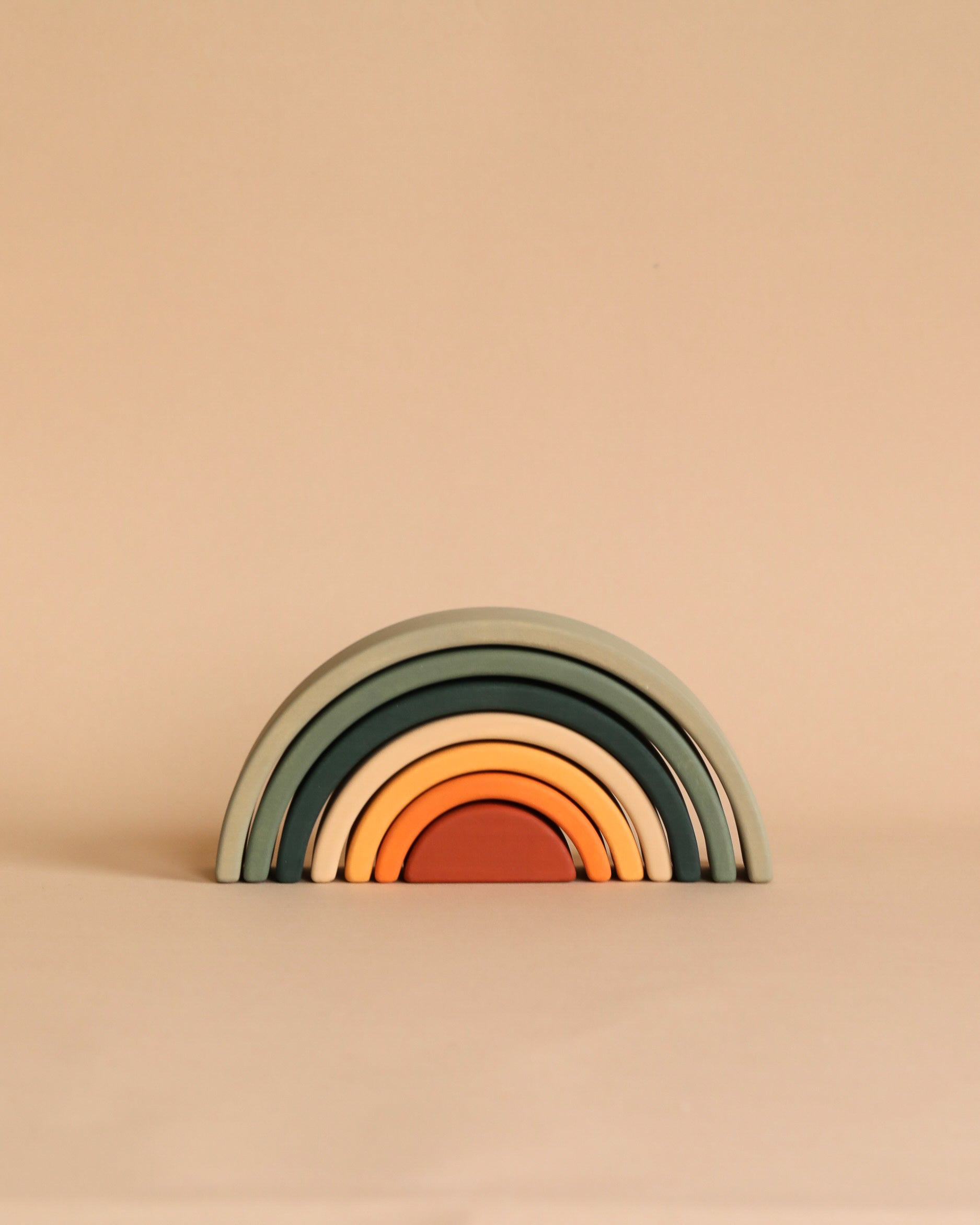 Sabo Concept Handmade Mini Rainbow Stacker - Jungle