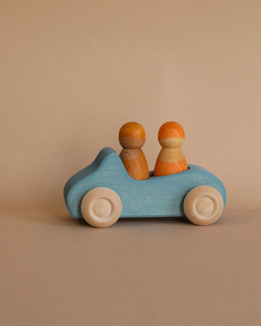 Grimm's Wooden Blue Convertible Car