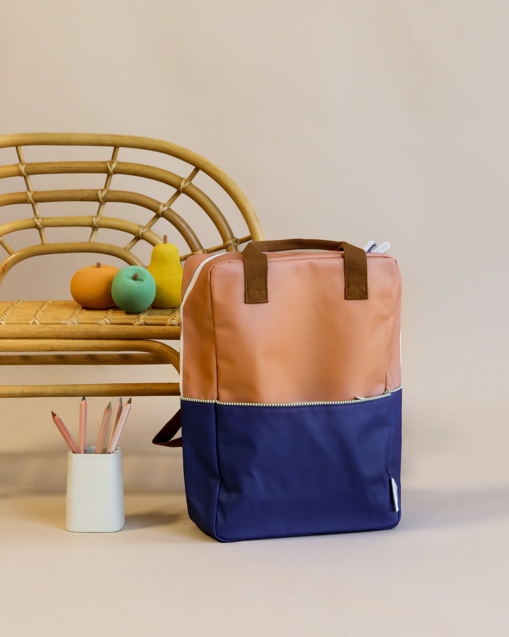 Sticky Lemon Backpack Large | Color Blocking | Meet Me In The Meadows | Morning Sky