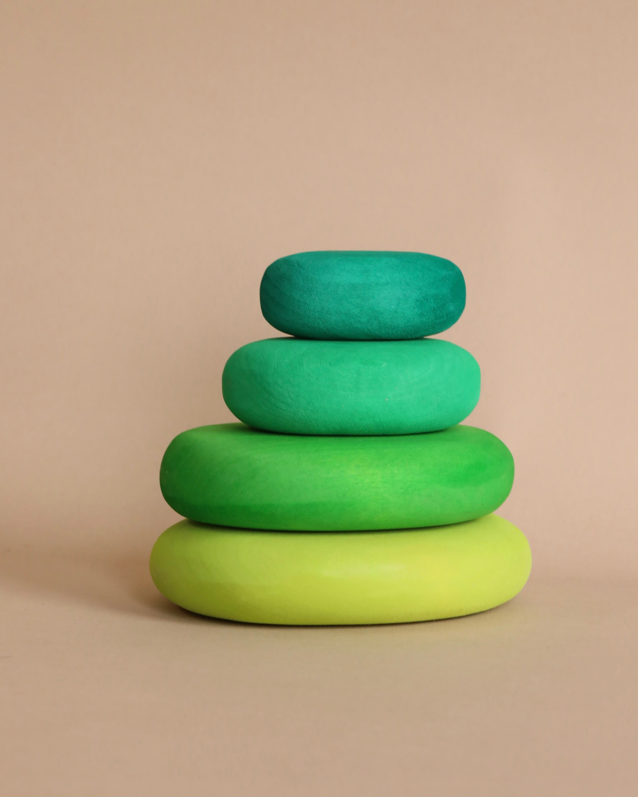 Grimm's Moss Pebbles Stacker