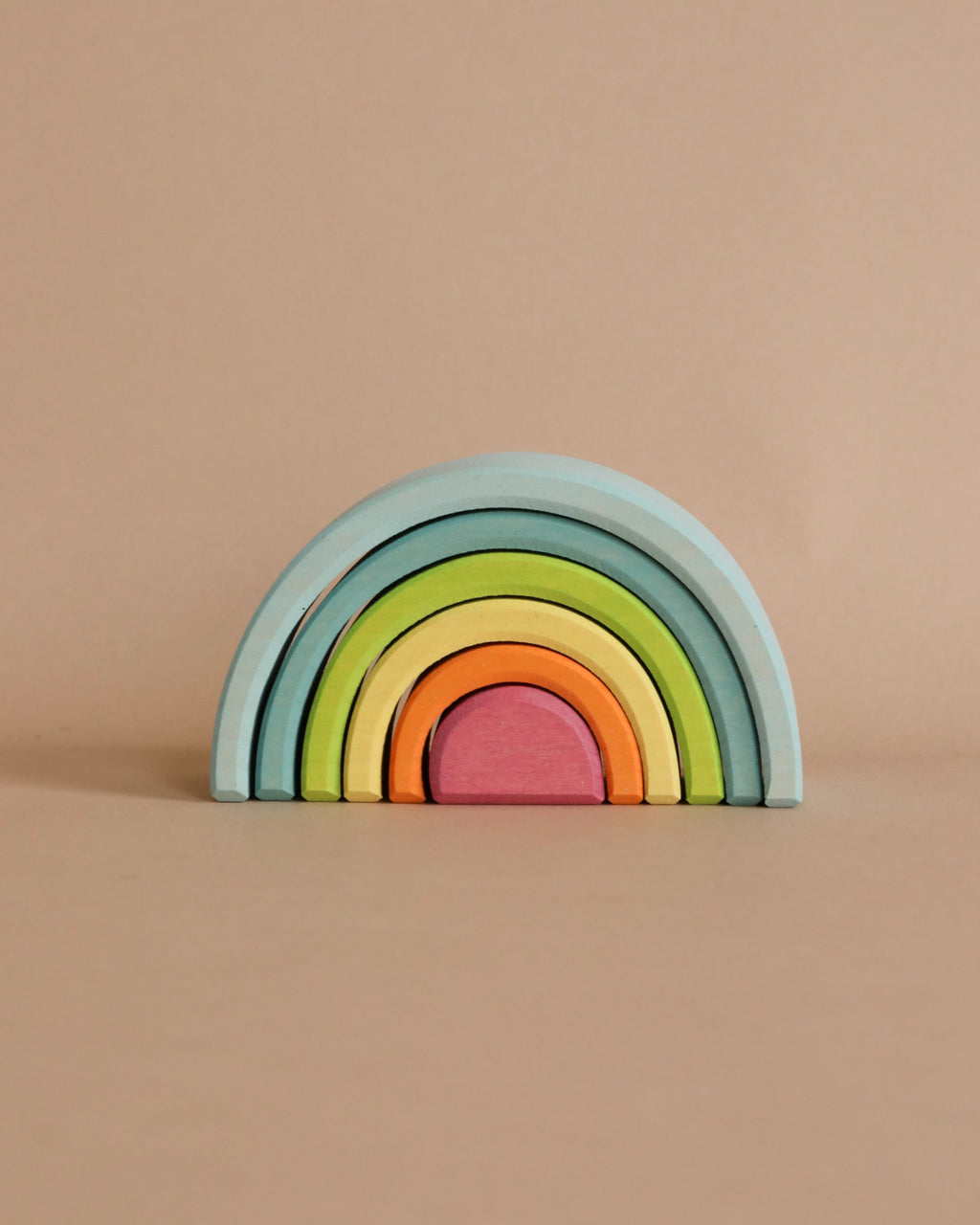 Grimm's Small Wooden Rainbow, Pastel