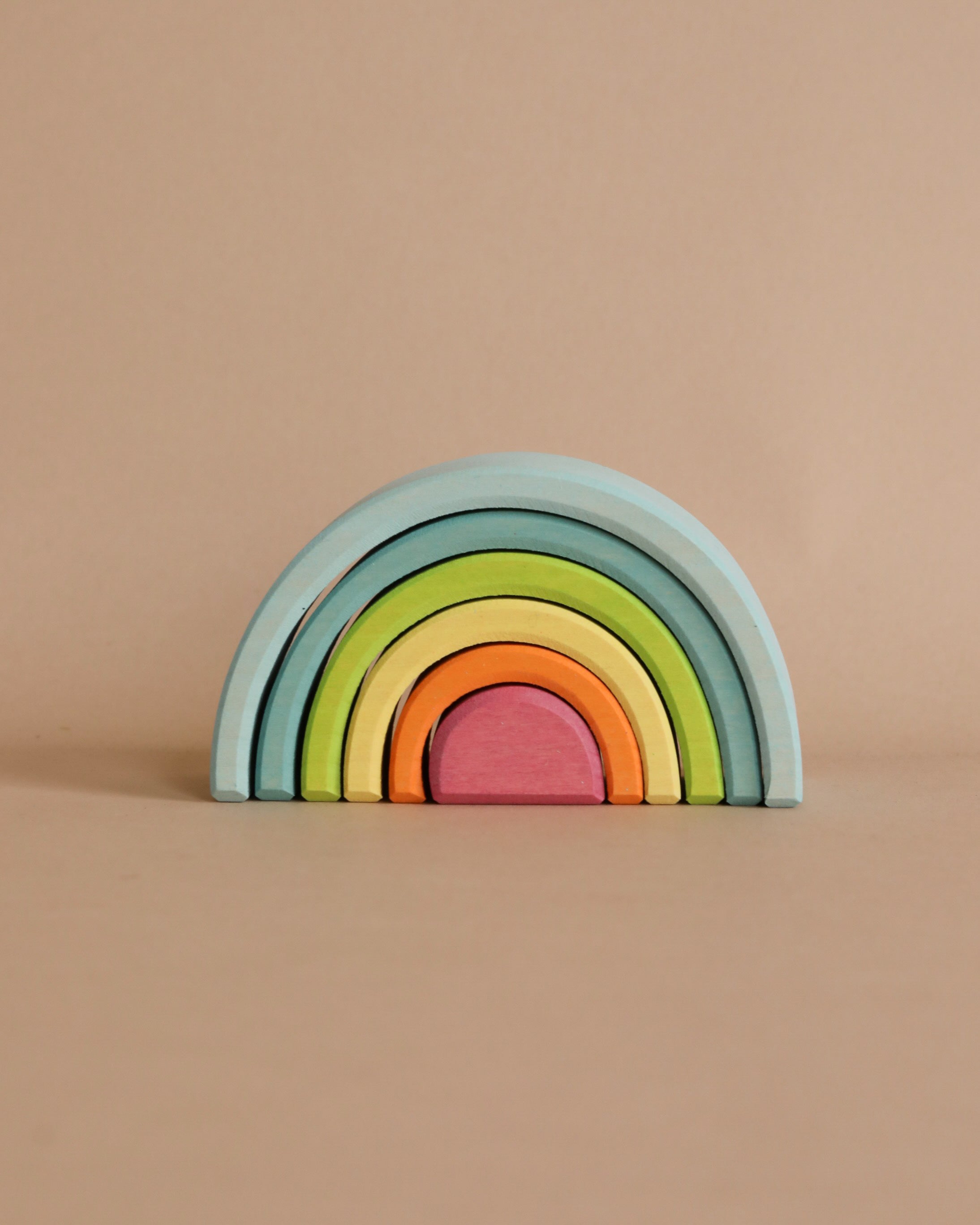 Grimm's Small Wooden Rainbow, Pastel