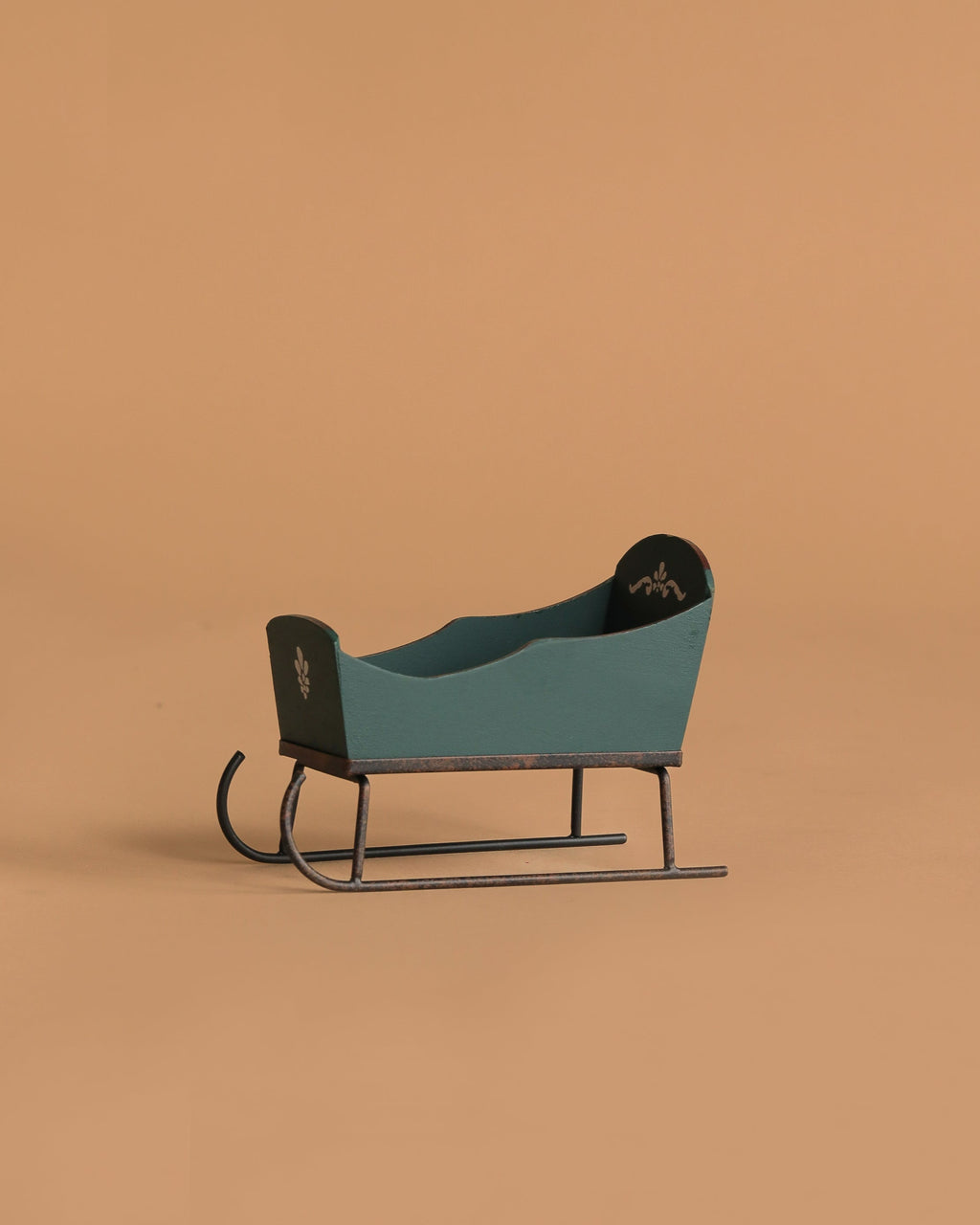 Maileg Sleigh, Mouse - Green