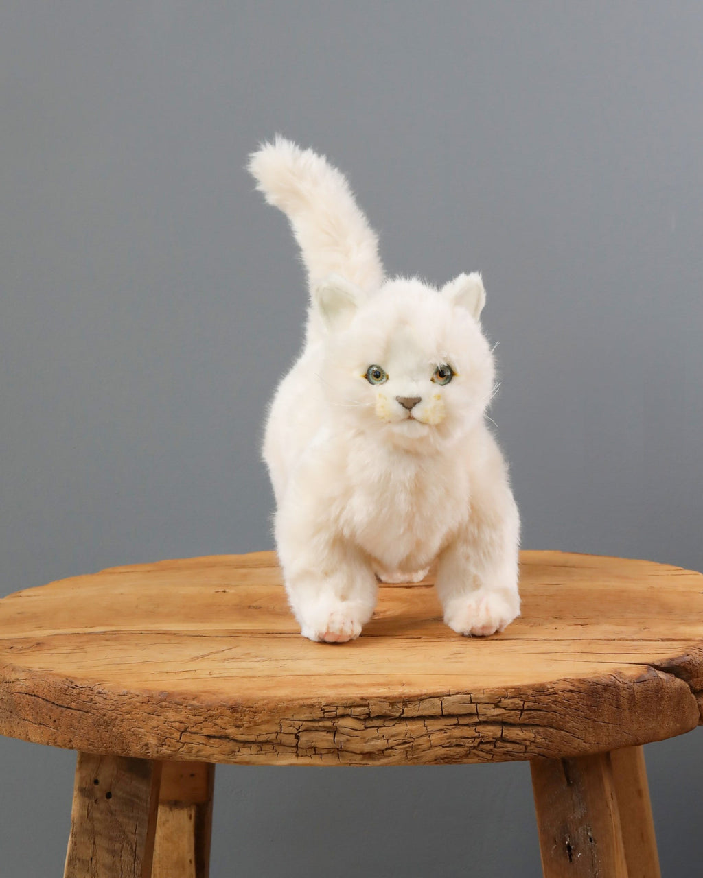 White Cat Stuffed Animal (ships in one week)