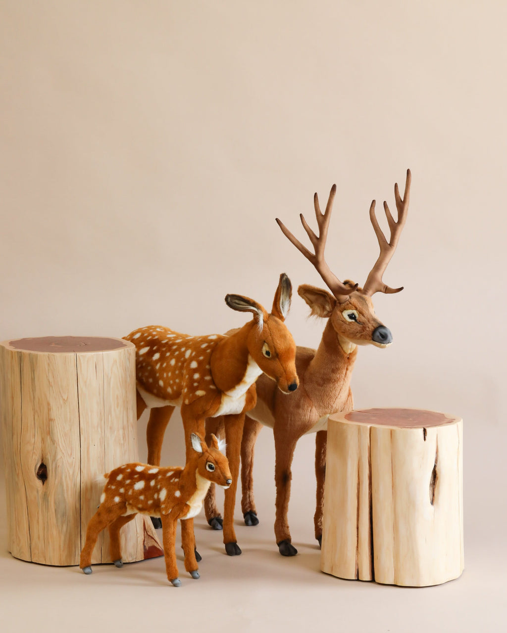 Large Deer Stuffed Animal - Female - Final Sale (ships in one week)