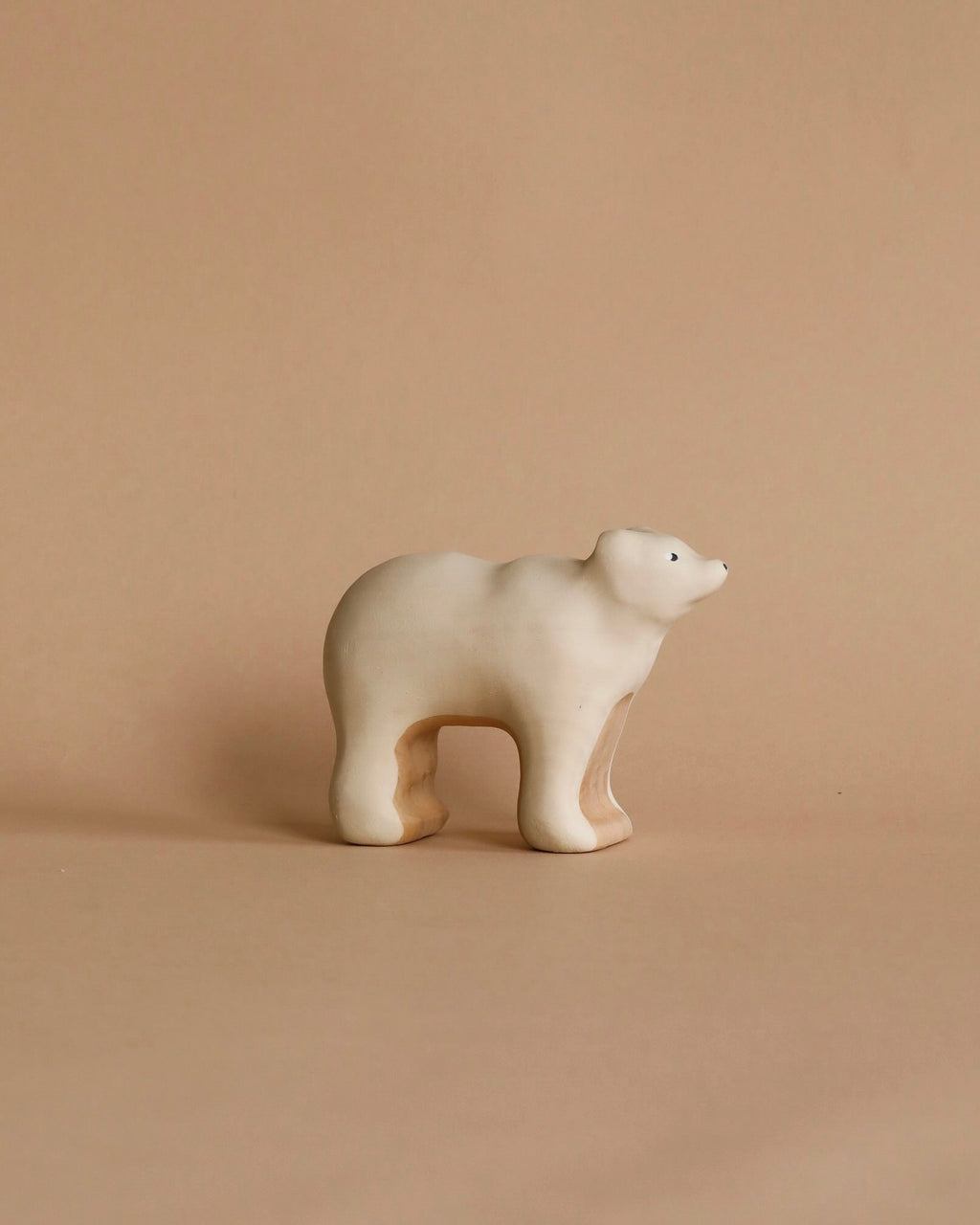 Handmade Wooden Polar Bear
