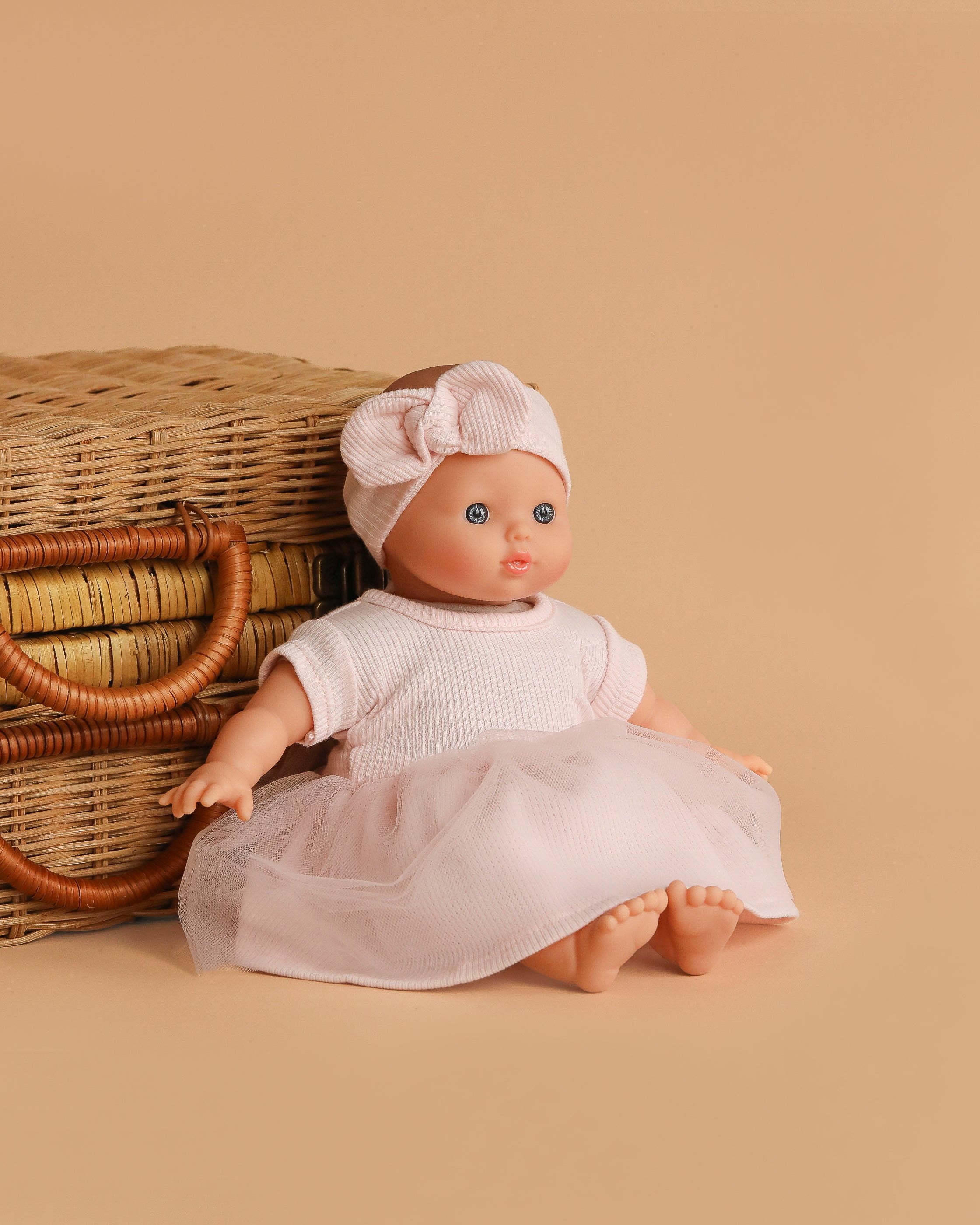 Minikane Soft Body Doll (11") - Claire with Clothing