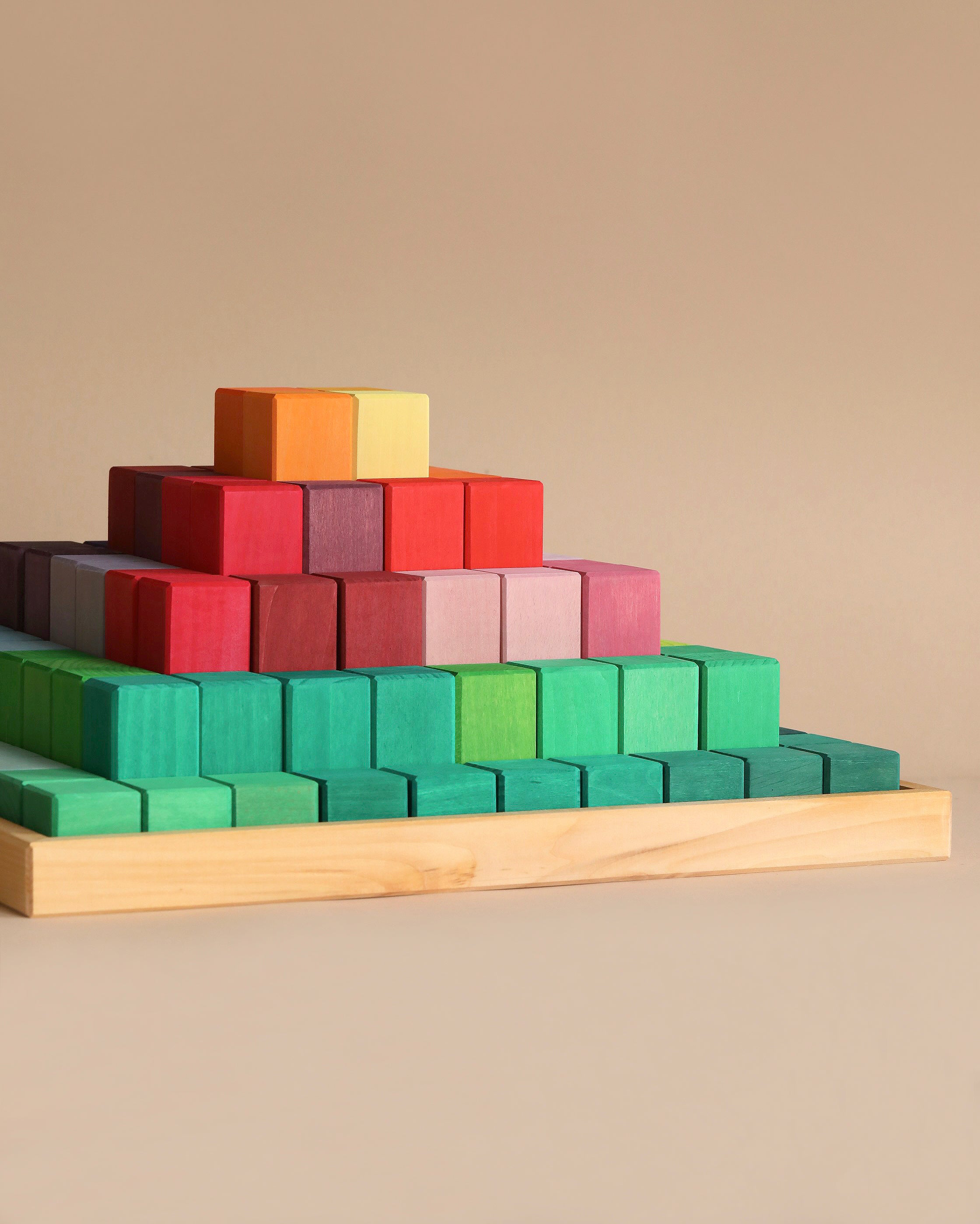 Grimm's Stepped Pyramid Block Set - Large