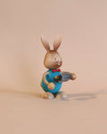 Collectible Dregeno Easter Figure - Rabbit With Egg Carton