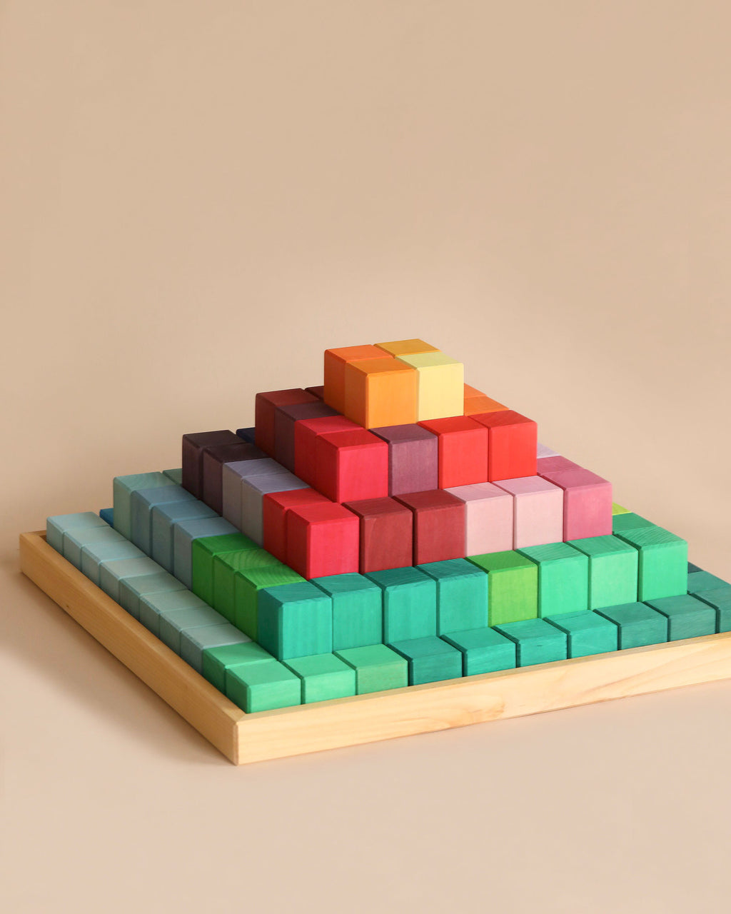 Grimm's Stepped Pyramid Block Set - Large