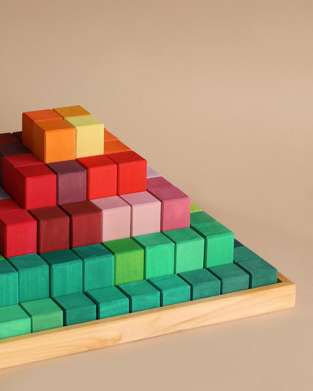 Grimm's Stepped Pyramid Block Set - Large