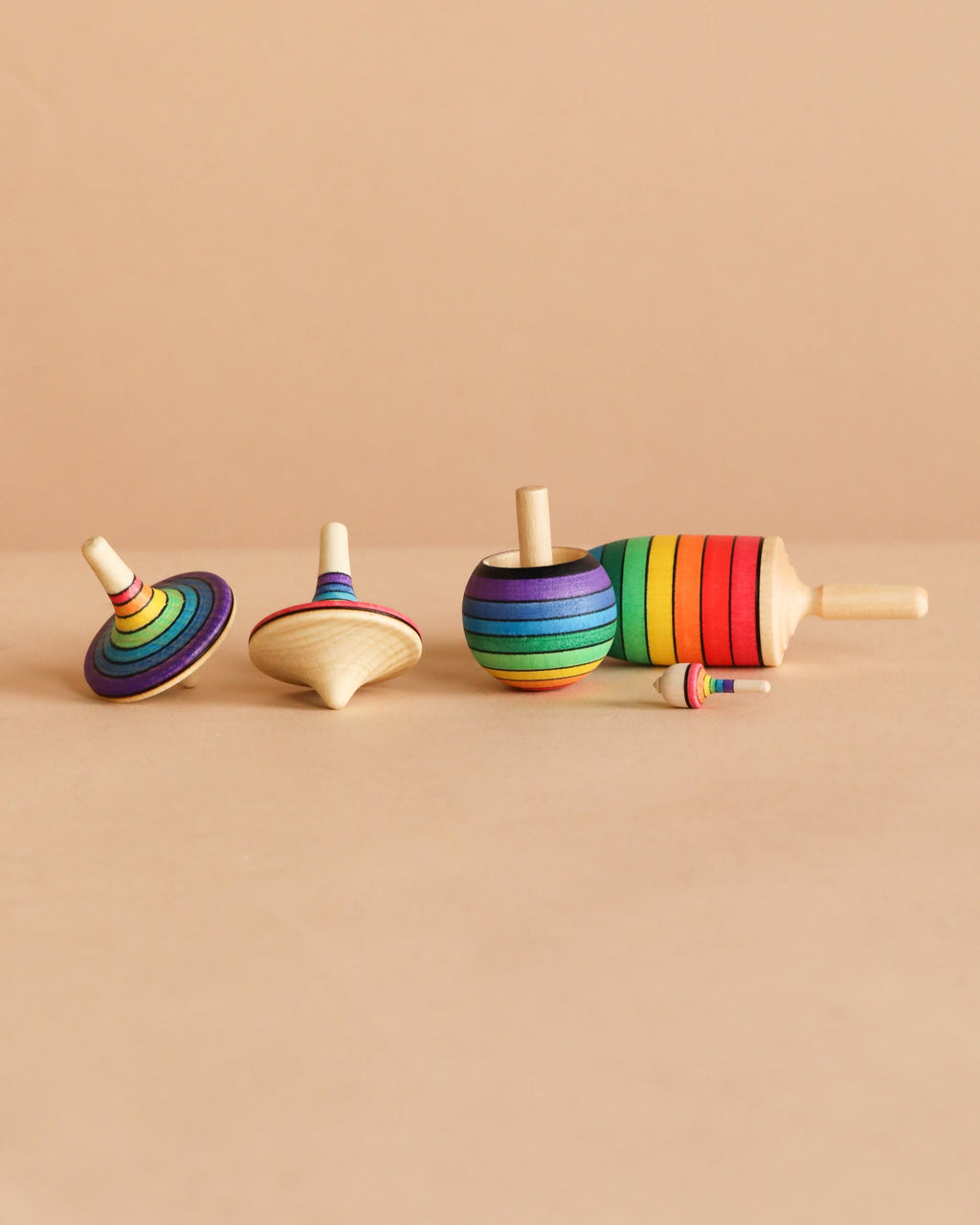 Mader Spinning Top Champion Learning Set - Rainbow