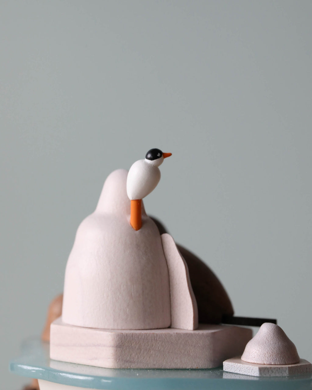 Wooden Arctic Music Box