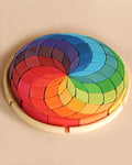 Grimm's Wooden Color Spiral Block Set