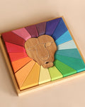 Grimm's Rainbow Lion Building Set