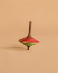 Mader Tukan Spinning Top - Green & Red