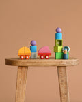 Grimm's Wooden Train Building Set