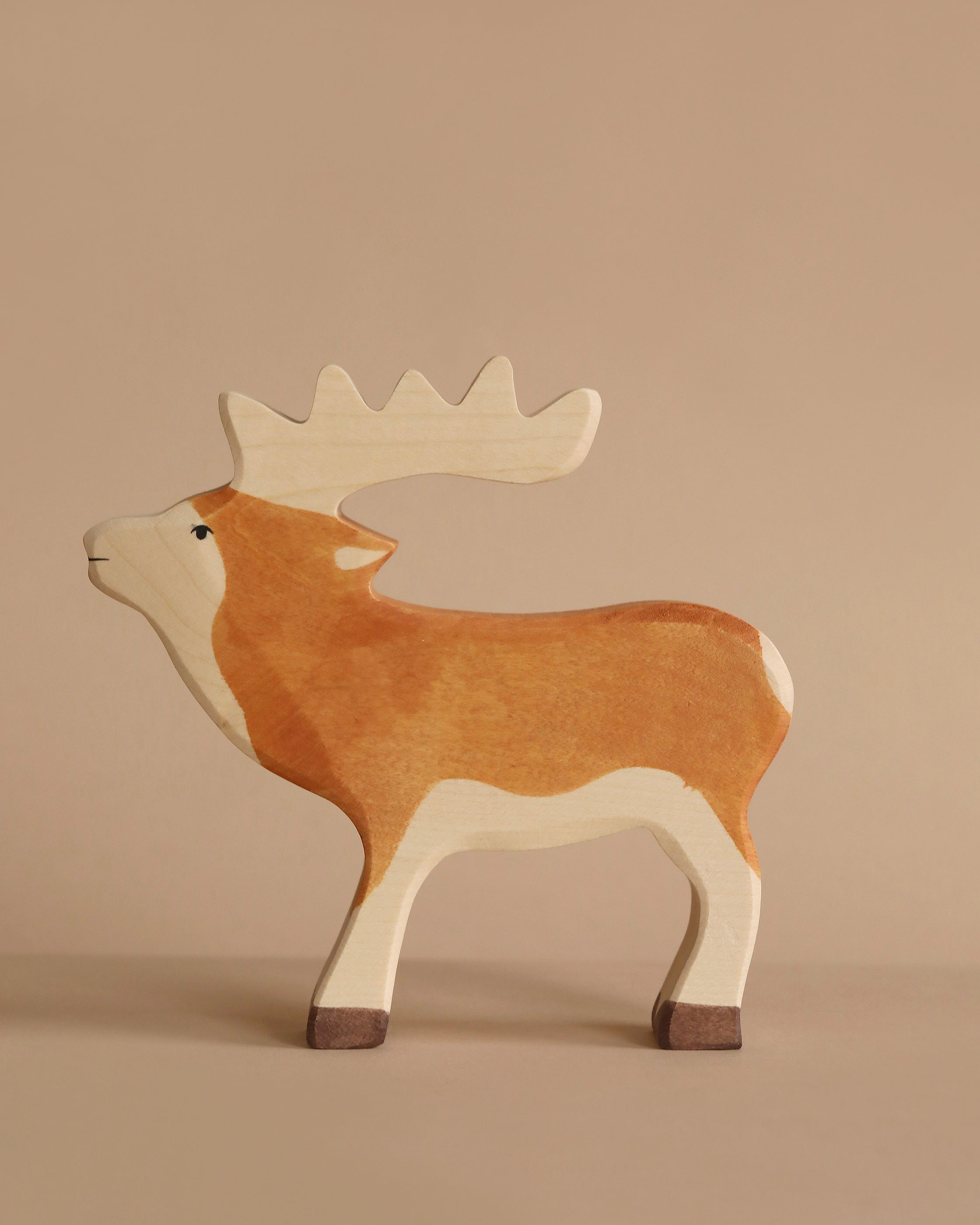 Holztiger Stag