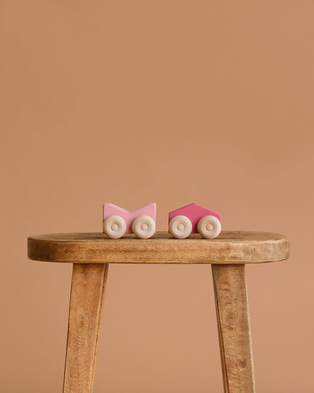 Grimm's Stacking Cars - Pink