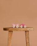 Grimm's Stacking Cars - Pink