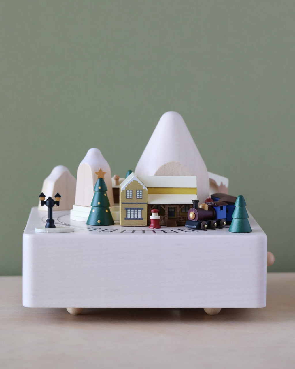 Christmas Train Music Box