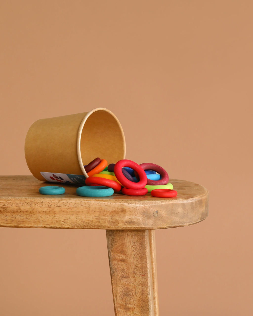 Grimm's Building Rings - Rainbow
