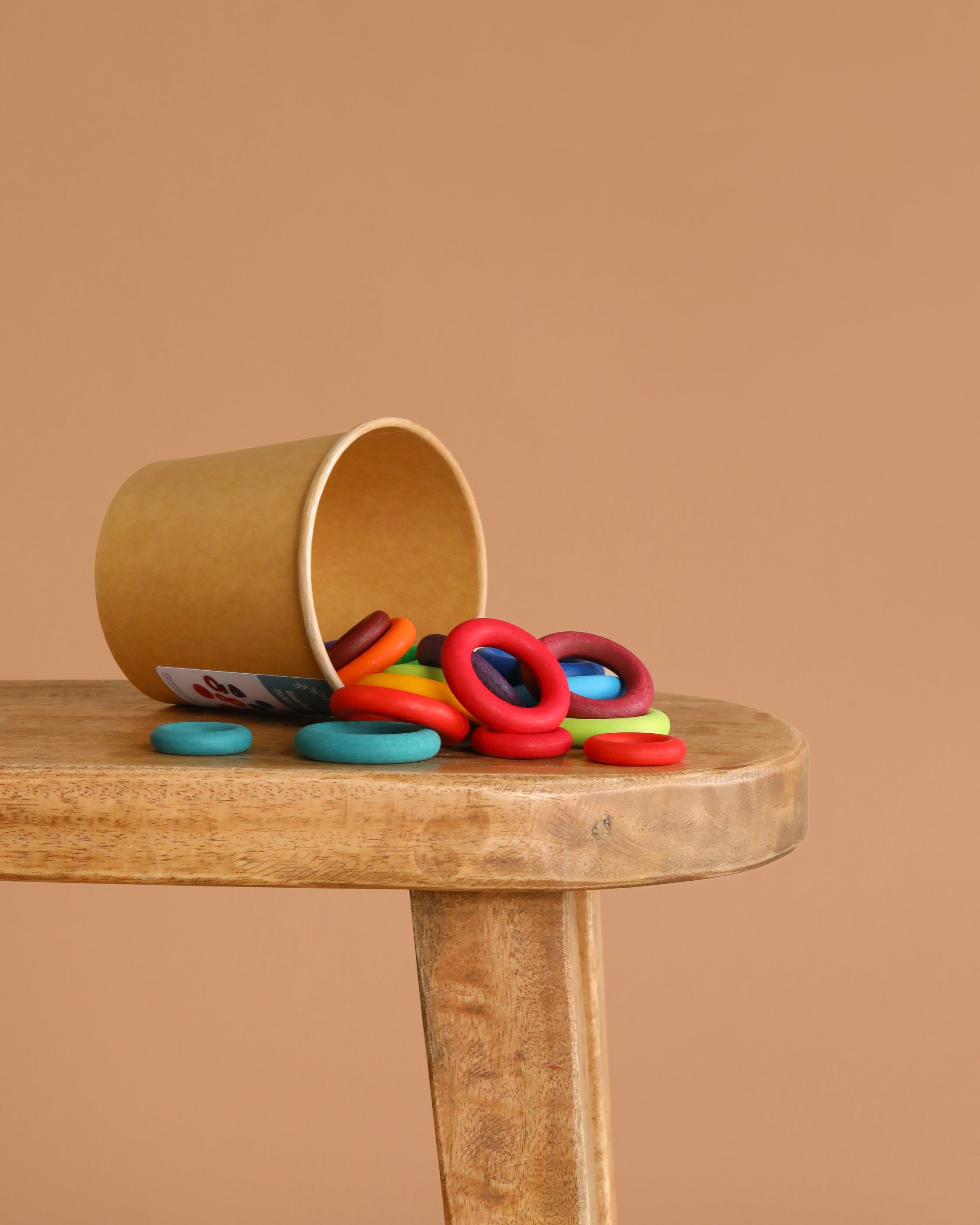 Grimm's Building Rings - Rainbow