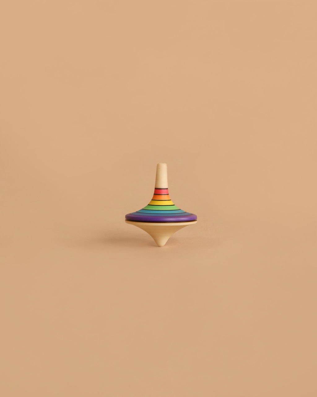 Mader Rallye Rainbow Spinning Top, Small - Purple
